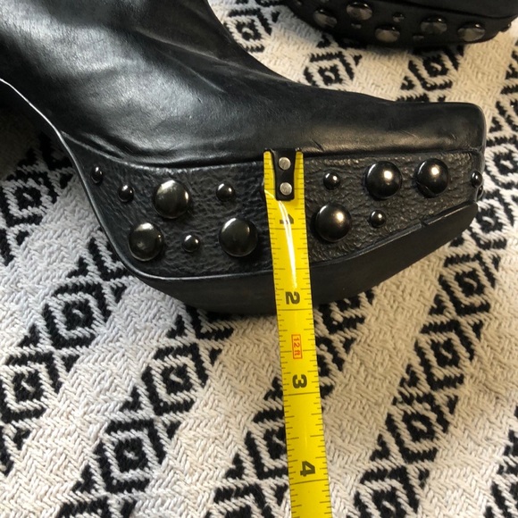 **Rare Vintage**  Studded Platform Booties - Picture 9 of 10